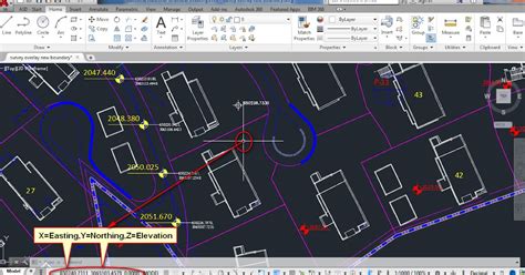 How To Find Out Coordinates Using Autocad