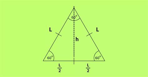 Calcular Área Do Triângulo Equilátero Calculadora Online E Fórmula