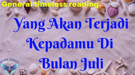 Yang Akan Terjadi Kepadamu Di Bulan Juli Timeless Reading Youtube