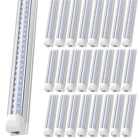 Integrated T Led Tubes Ft Light Ft T V Shape Cold White Double