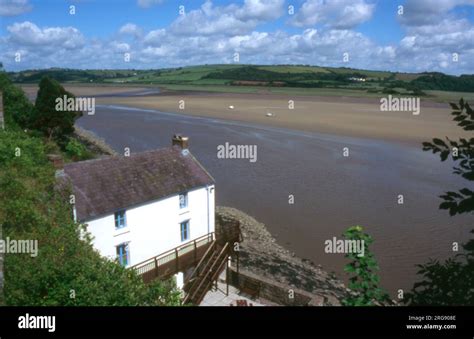 DYLAN THOMAS The Boat House, home of the Welsh poet Dylan Thomas, at