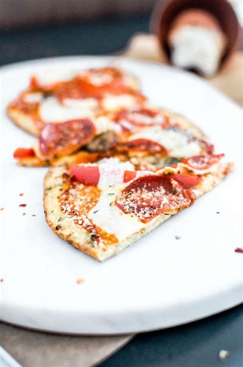 Loaded Pepperoni Cauliflower Crust Pizza The Nosh Life