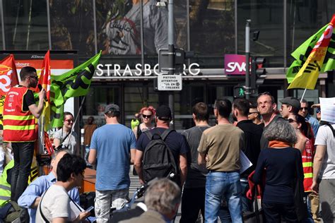 Grève Sncf Les Cheminots Alsaciens Se Prononcent à 93 2 Contre La