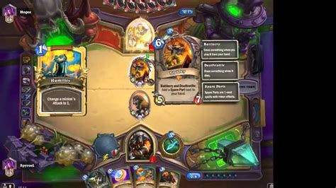 Hearthstone Midrange Hunter Deck Vs Toshley Aggro Paladin Youtube