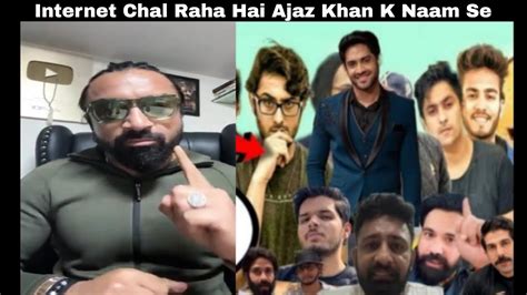 Ajaz Khan Angry On Rajat Dalal Rosters YouTube