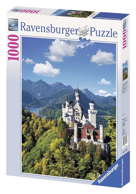 Floor Puzzles Ravensburger Neuschwanstein Castle 1000 Piece Puzzle