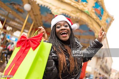 Santa Shopping Bag Photos And Premium High Res Pictures Getty Images