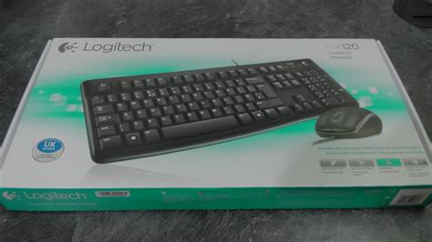 Logitech Mk120 Keyboard And Mouse Unboxing And First Look Youtube