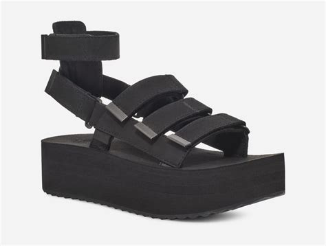 Women S Flatform Mevia Leather Sandal Teva®