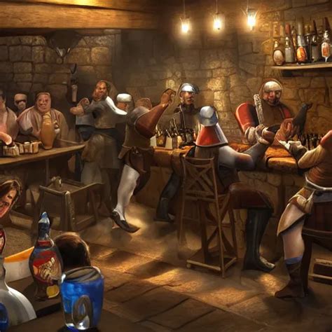 A Fantasy Tavern By Woo Chul Lee Stable Diffusion Openart