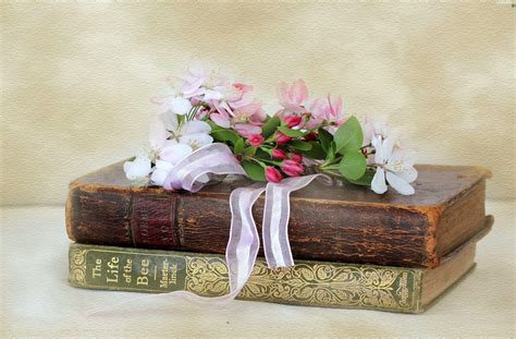 Books and Flowers Wallpapers - Top Free Books and Flowers Backgrounds - WallpaperAccess