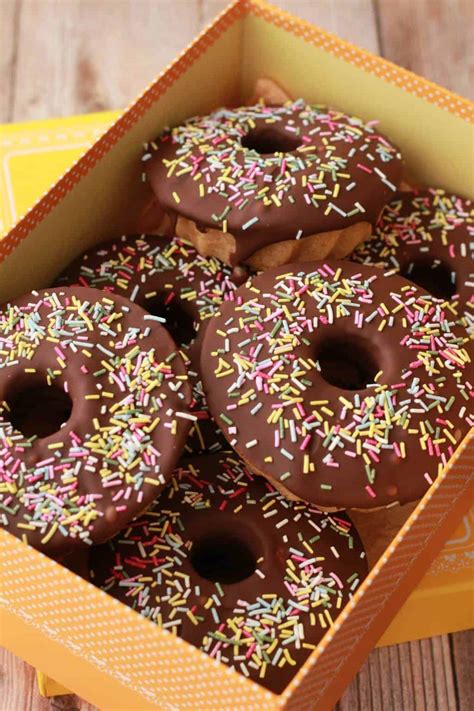 Baked Vegan Donuts Dipped In Chocolate Loving It Vegan