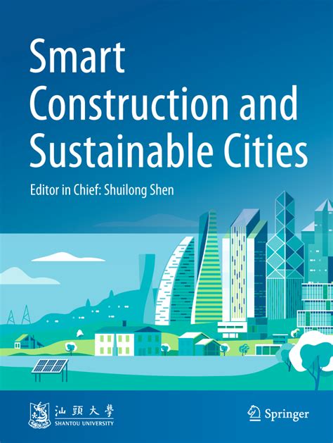 Smart Construction And Sustainable Cities Submission Guidelines