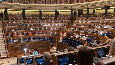 El Congreso De Los Diputados No Logra Un Acuerdo Sobre Una Ley De