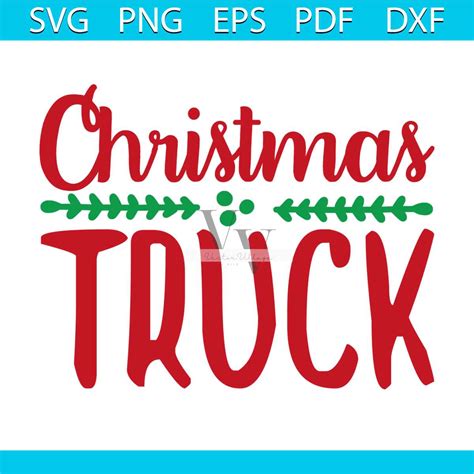 Christmas Truck Svg, Christmas Svg, Xmas Truck Svg, Happy Ho - Inspire Uplift