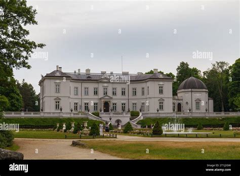 Palanga Amber Museum in Palanga, Lithuania. Summer moody day Stock ...