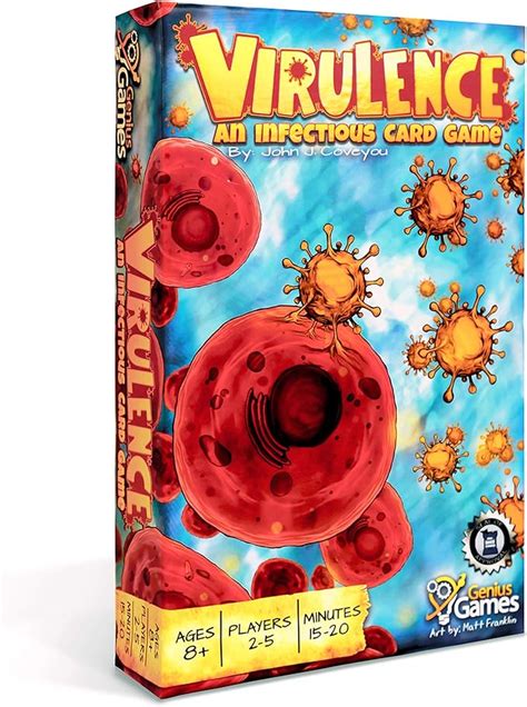 Virulence An Infectious Virus Card Game Educational