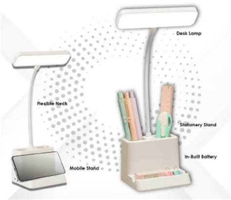 Desk Lamp With Pen Stand And Mobile Stand At Rs 470 Piece Task Lamp