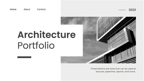 Modern Minimalist Architecture Portfolio Presentation by HOSAMELDIN ...