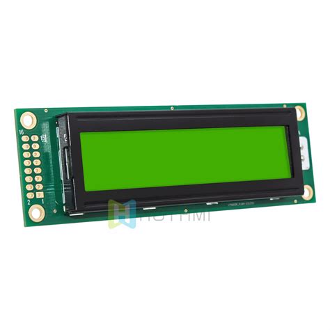 Arduino X Character Monochrome Lcd Module Stn Yellow Green