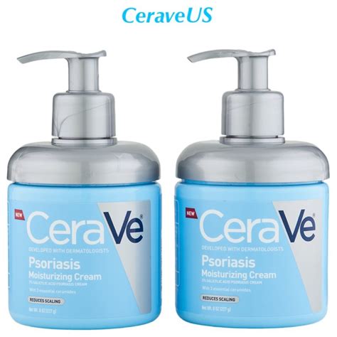 Kem Dưỡng Hỗ Trơ Vảy Nến Ngứa Da Cơ địa Cerave Psoriasis Moisturizing