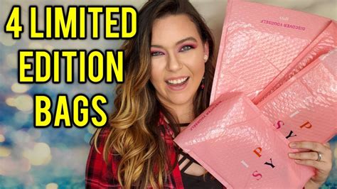 Ipsy Limited Edition Ruby Emerald Rose Quartz Sapphire Mystery Bag