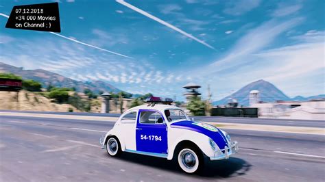 Volkswagen Beetle Fusca Pmerj Gta Realistic Graphics Mod Pc P