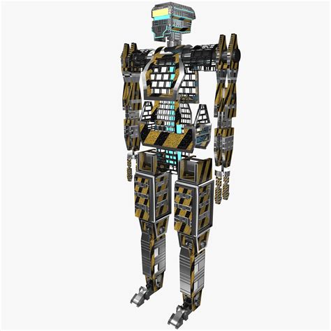 Mechanic robot 3D Model $70 - .c4d .3ds - Free3D