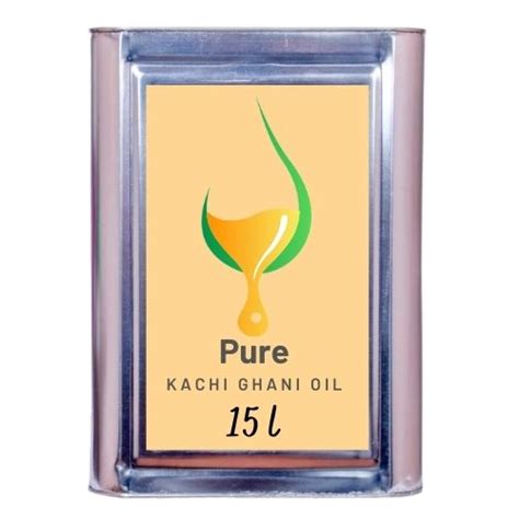 Pure Kachi Ghani Oil Traditional Organic Cold Pressed Oil