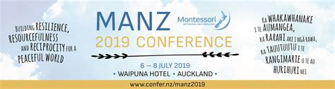 MANZ Conference 2019 Montessori Aotearoa New Zealand