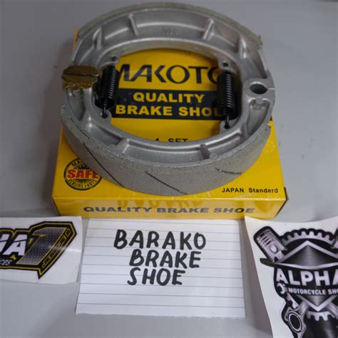 BARAKO FRONT BRAKE SHOE MAKOTO Lazada PH