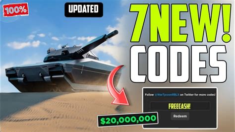 New All Update For War Tycoon Codes War Tycoon Code W T Code