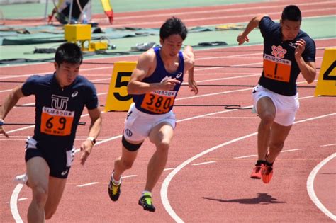 熊田大樹 ＠ 陸上 Trackandfield On Twitter 関東インカレ200m準決1組。大幅自己ベストの20秒69で桐生祥秀に次い