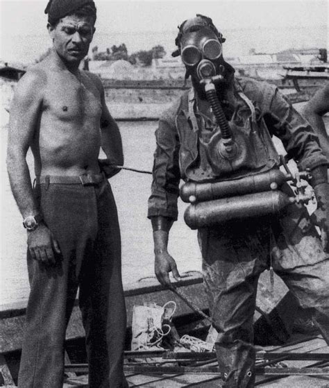 Royal Italian Navy Divers Ca 1942 R Wwiipics