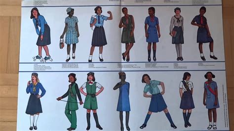 Girls Guide Girl Scout Uniforms Youtube