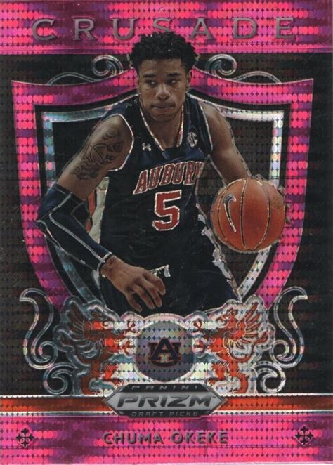 2019 Panini Prizm Draft Picks Chuma Okeke Punk Pulsar Crusade 37 EBay