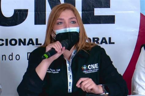 Presidenta Del Cne Afirma Que Elecciones Generales Ser N Nicas Y