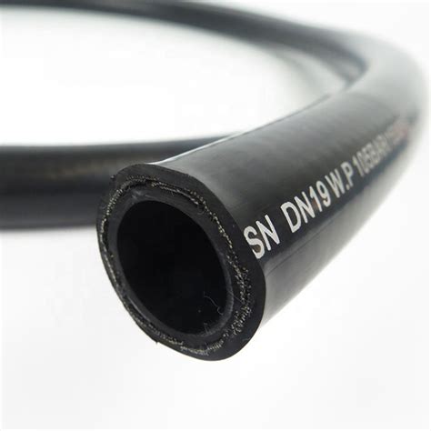 China Textile Flexible Hydraulic Hose SAE 100r5 Low Pressure Fiber