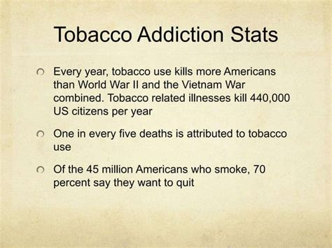 Alcohol & Tobacco Addiction | PPT | Free Download