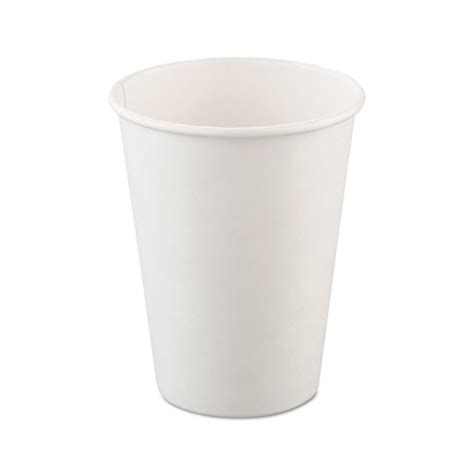 Dart Single Sided Poly Paper Hot Cups SCC WN Shoplet
