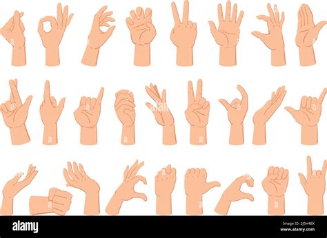 Cartoon Hand Gestures