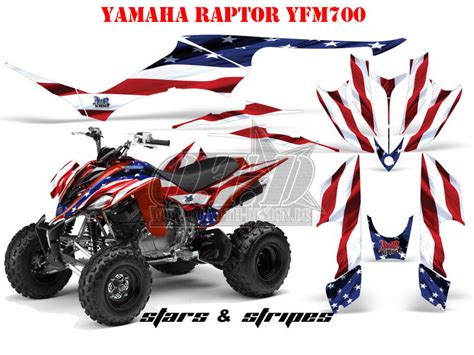 Amr Racing Graphic Kit Atv Yamaha Raptor Stars N