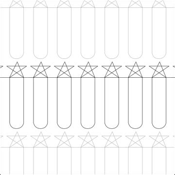 Stars and Stripes - Quilting Pantograph Pattern — Quilting Pantographs