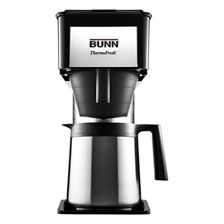 BUNN BT Velocity Brew 10 Cup Thermal Carafe Home Coffee Brewer Black