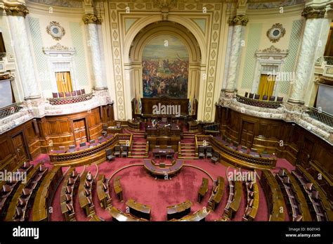 Legislative Chamber Interior Of Palacio Legislativo The Main Building Of Government