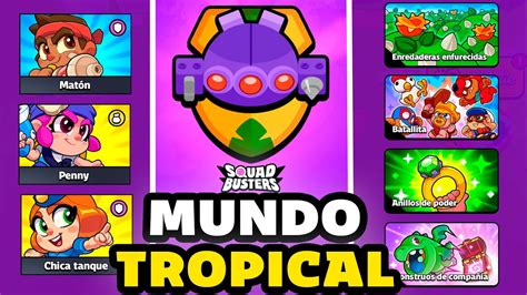 Mi Primera Vez En Mundo Tropical De Squad Busters Sale Muy Mal Youtube