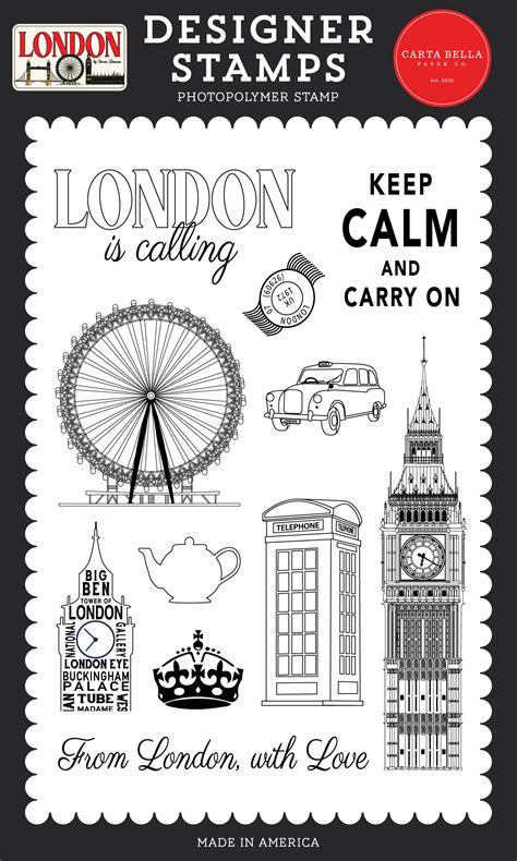 London Stamps-London Is Calling - 732388428120
