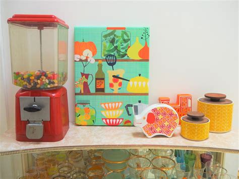 The Perfect Wall Art For Your Vintage Mid Century Kitchen