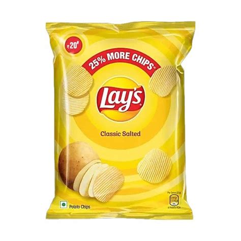 Lay's Classic Salted Potato Chips 50g - KIASU MART