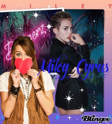 Miley Cyrus Picture Blingee